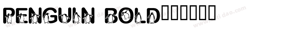 Penguin Bold字体转换